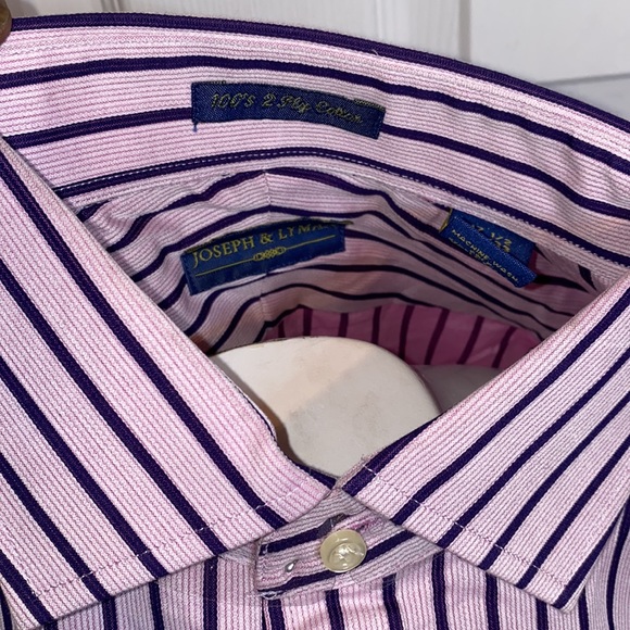 JOSEPH & LYMAN LONG SLEEVE MEN’S SHIRT SIZE 17 1/2  32/33 - Picture 6 of 8